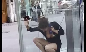 Celebrità cogliere un sacco matura pelosa gode di soldi